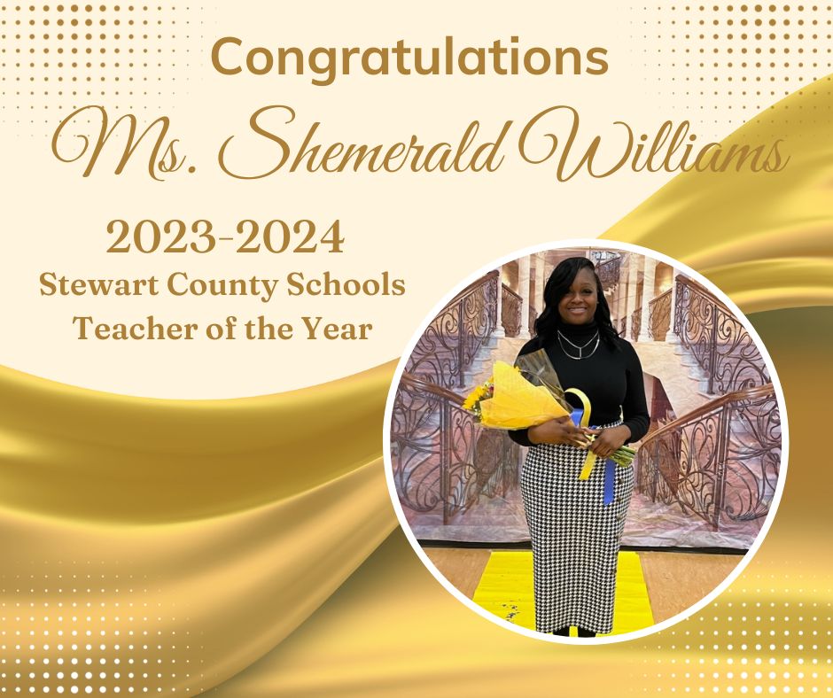 Ms. Williams Teacher of the Year
