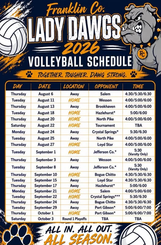 Schedule