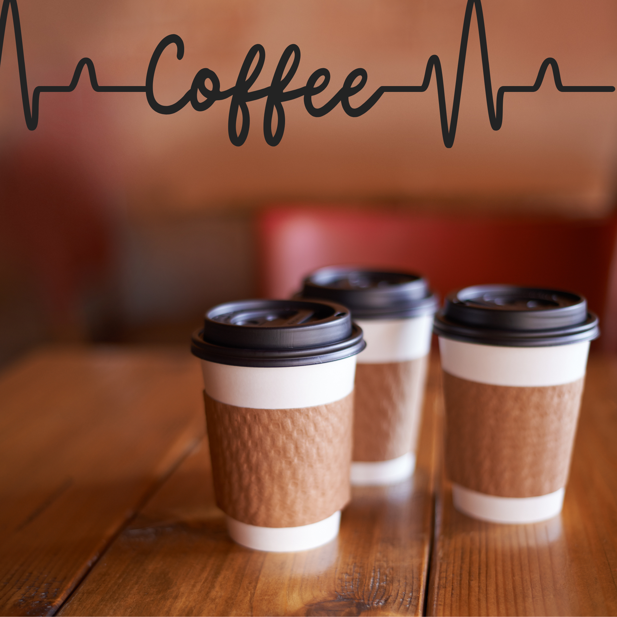 photo of a to go cup of coffee photo of a to go cup of coffee