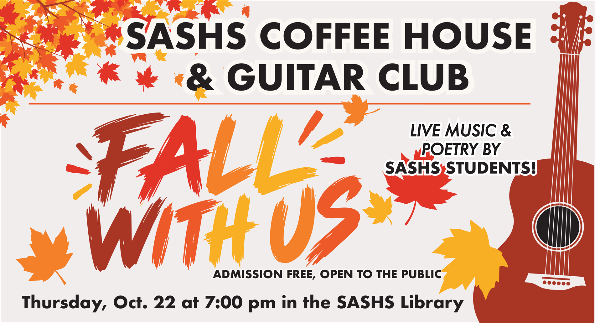 SASHS Coffee House & Guitar Club