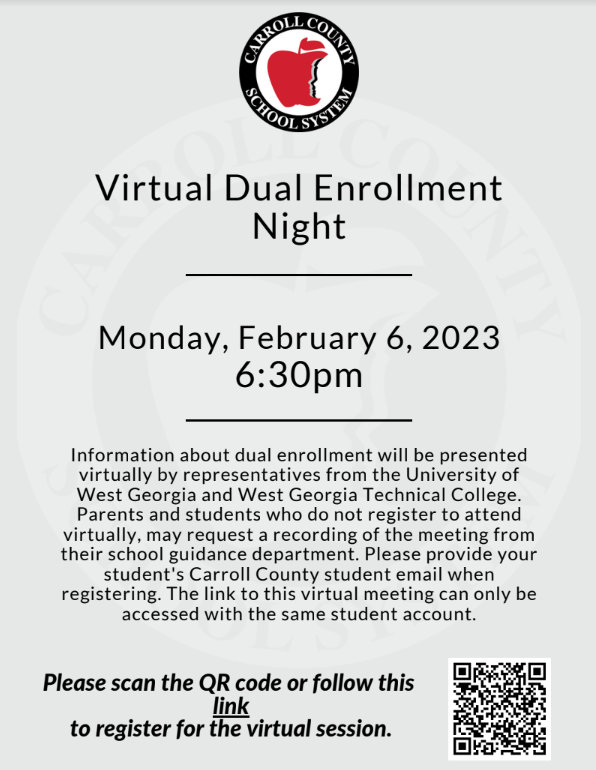 Virtual Enrollment Night