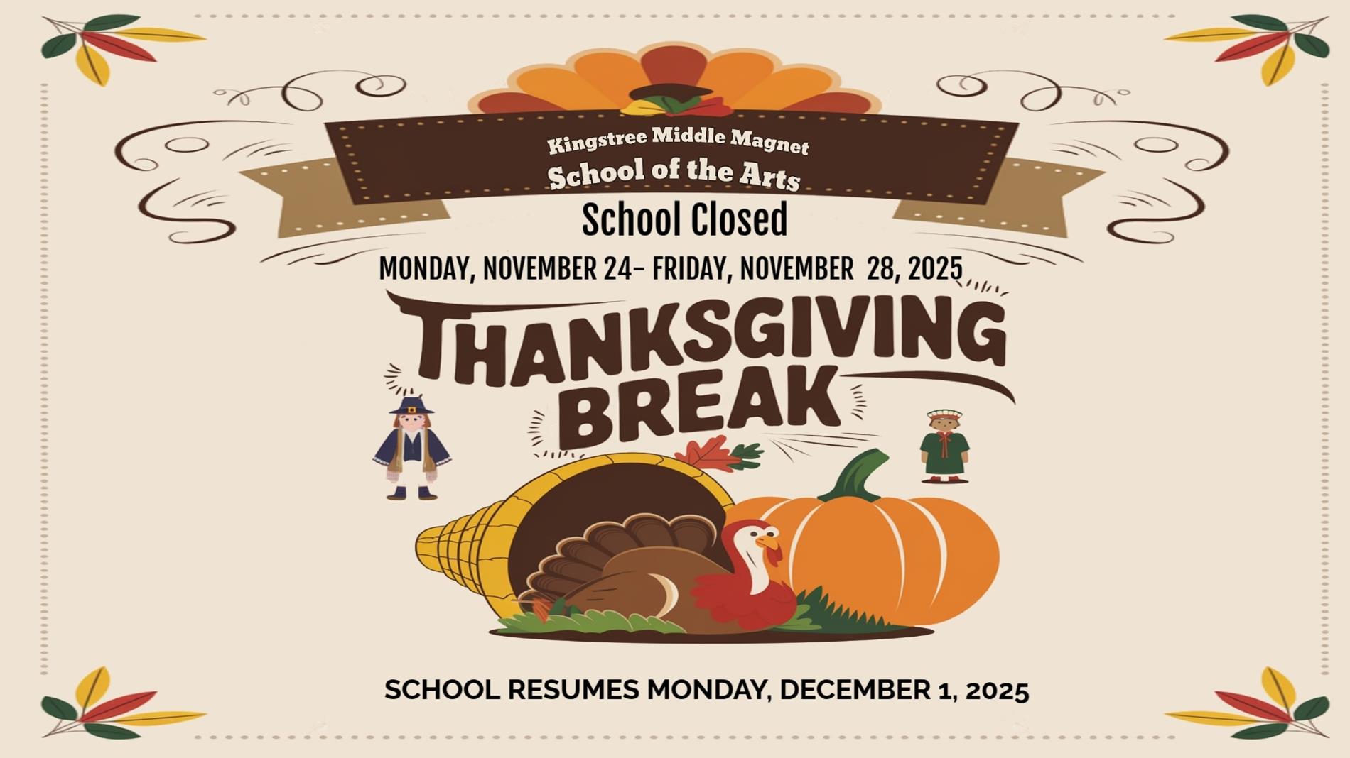 2025 Thanksgiving Break