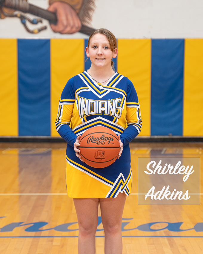 senior Shirley Adkins
