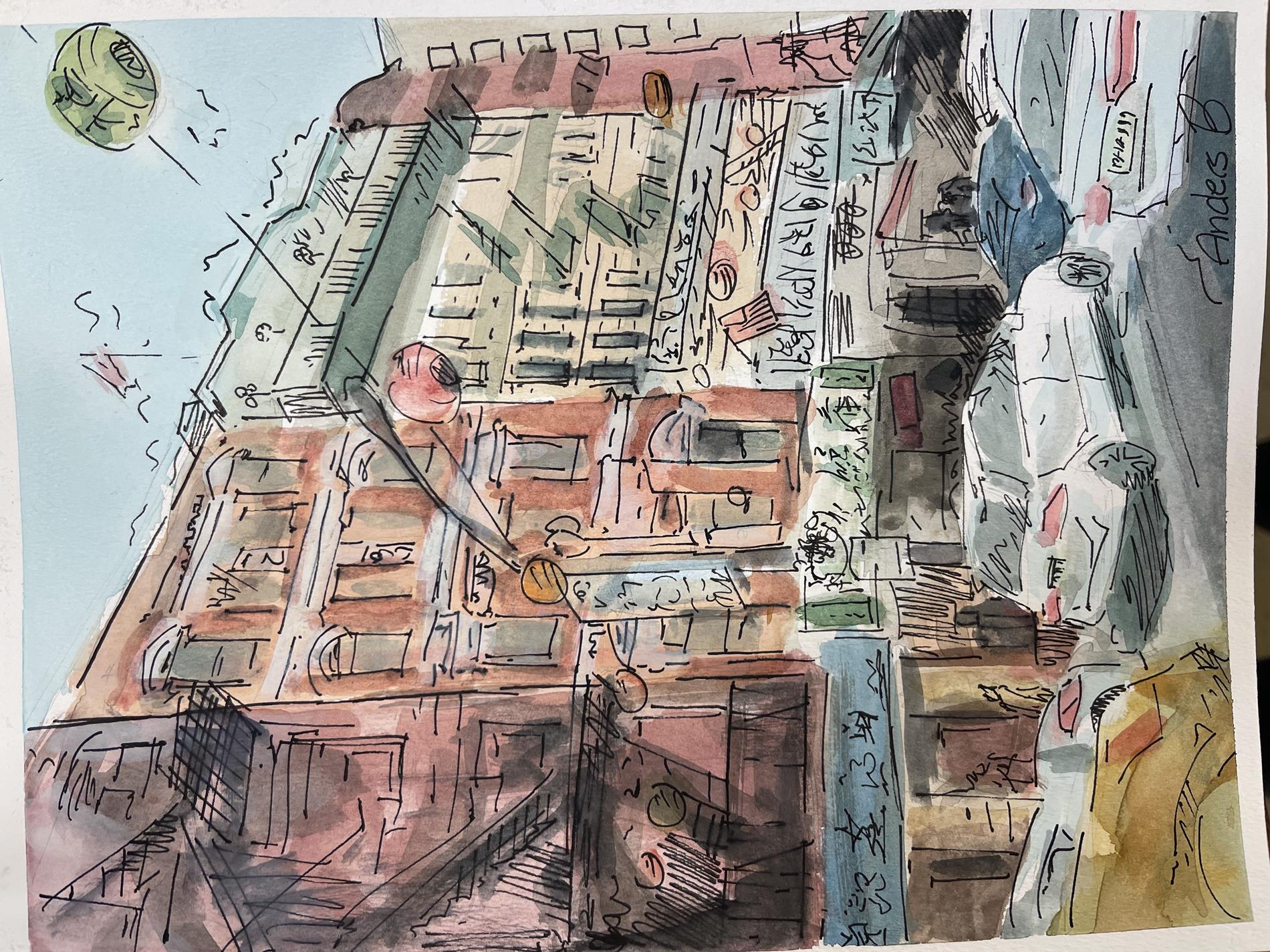 One Student work