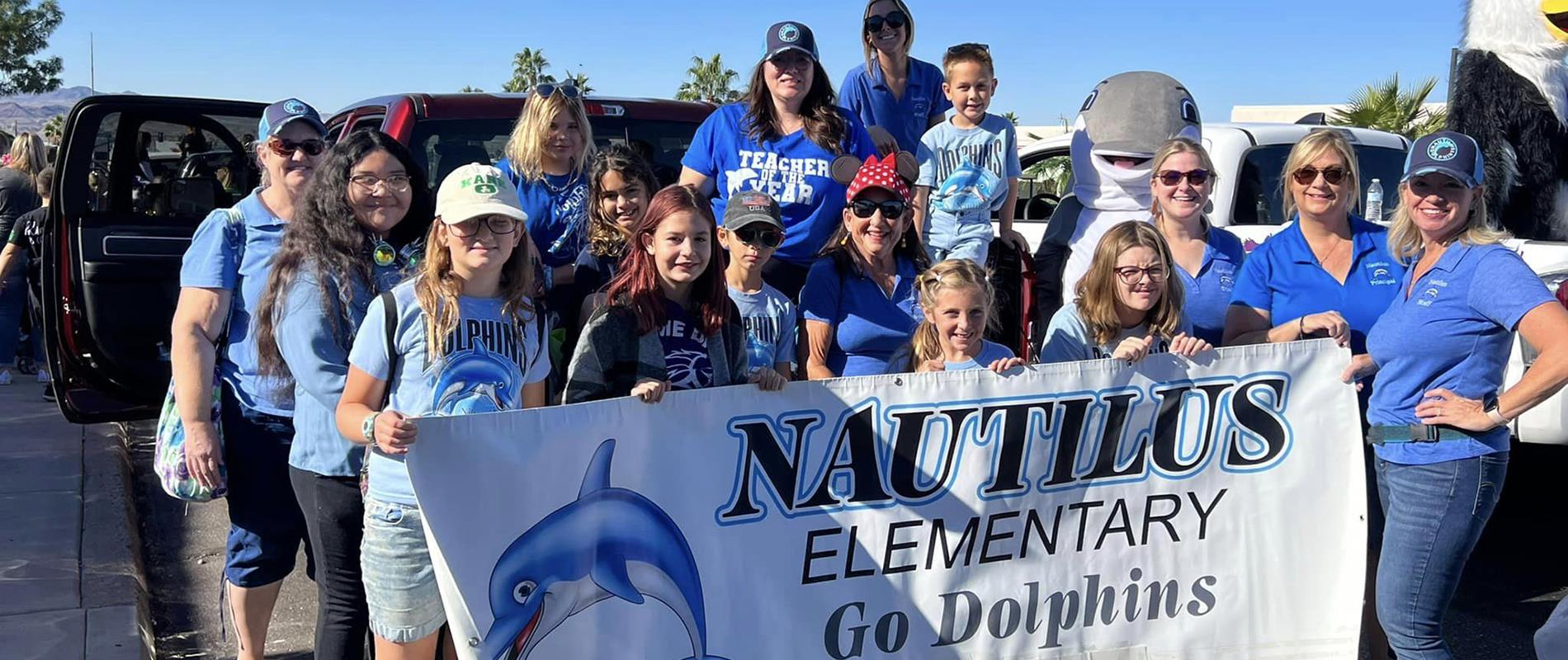 Nautilus students and teachers participated in the 2022 London Bridge Days Parade