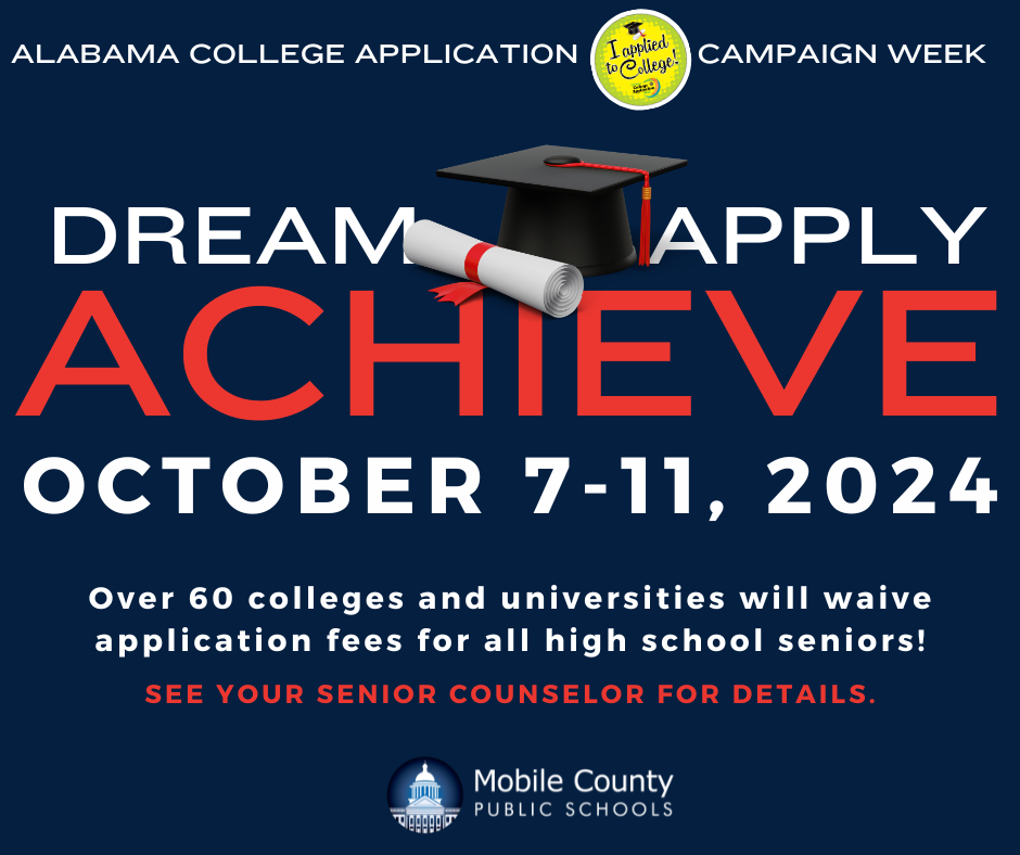 Alabama College Application Week