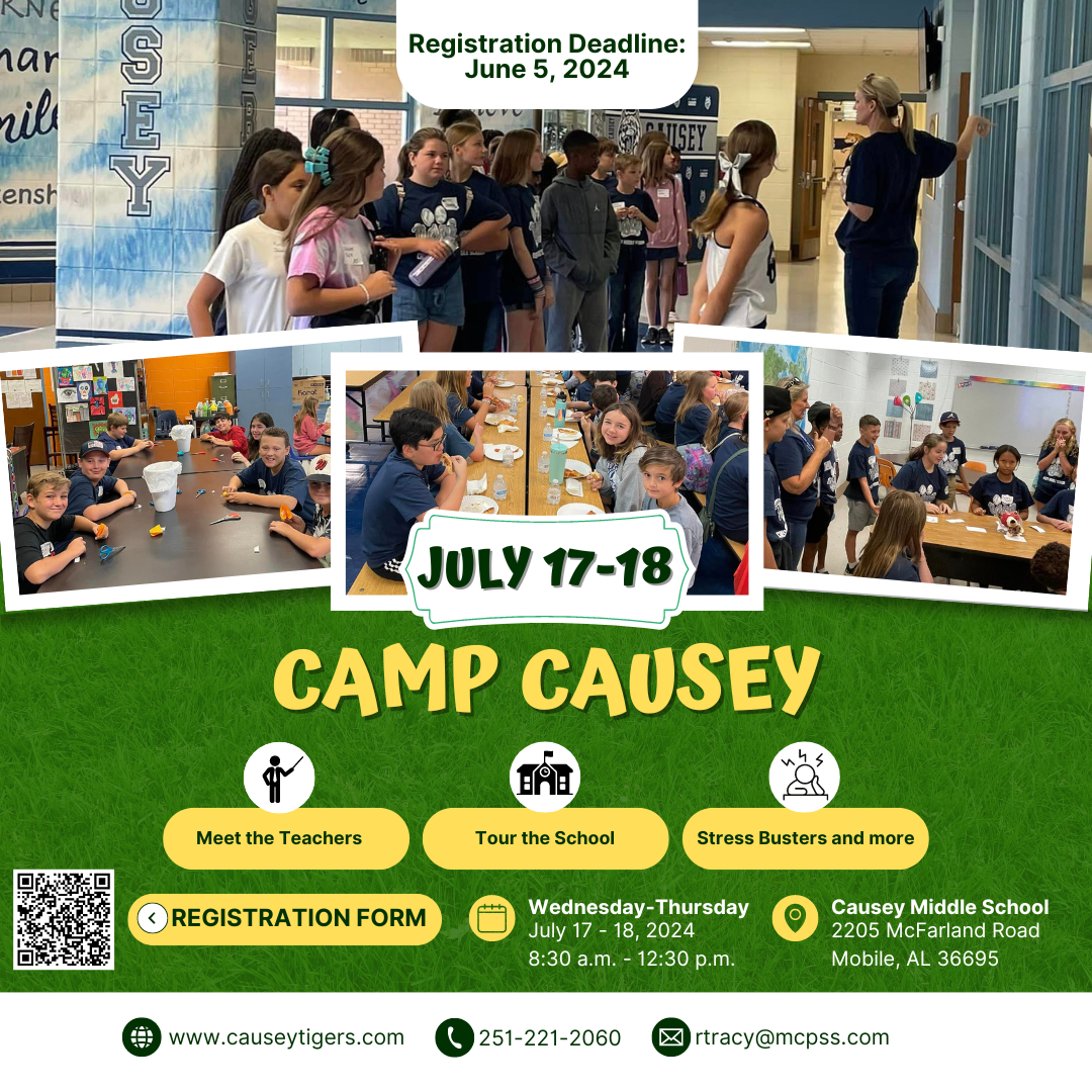 Camp Causey 2024 Advertisement