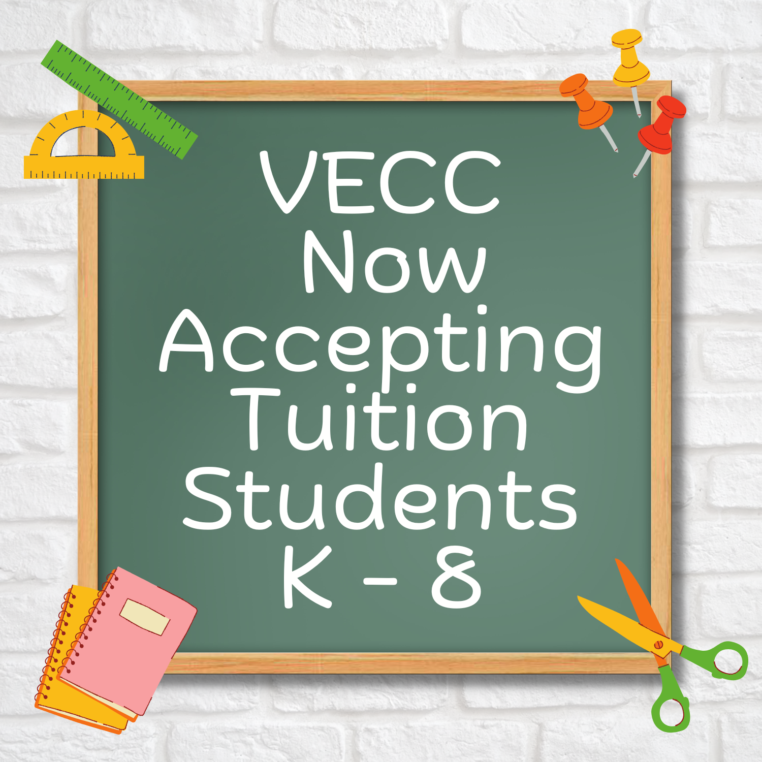 VECC Now Accepting Tuition Students K-8