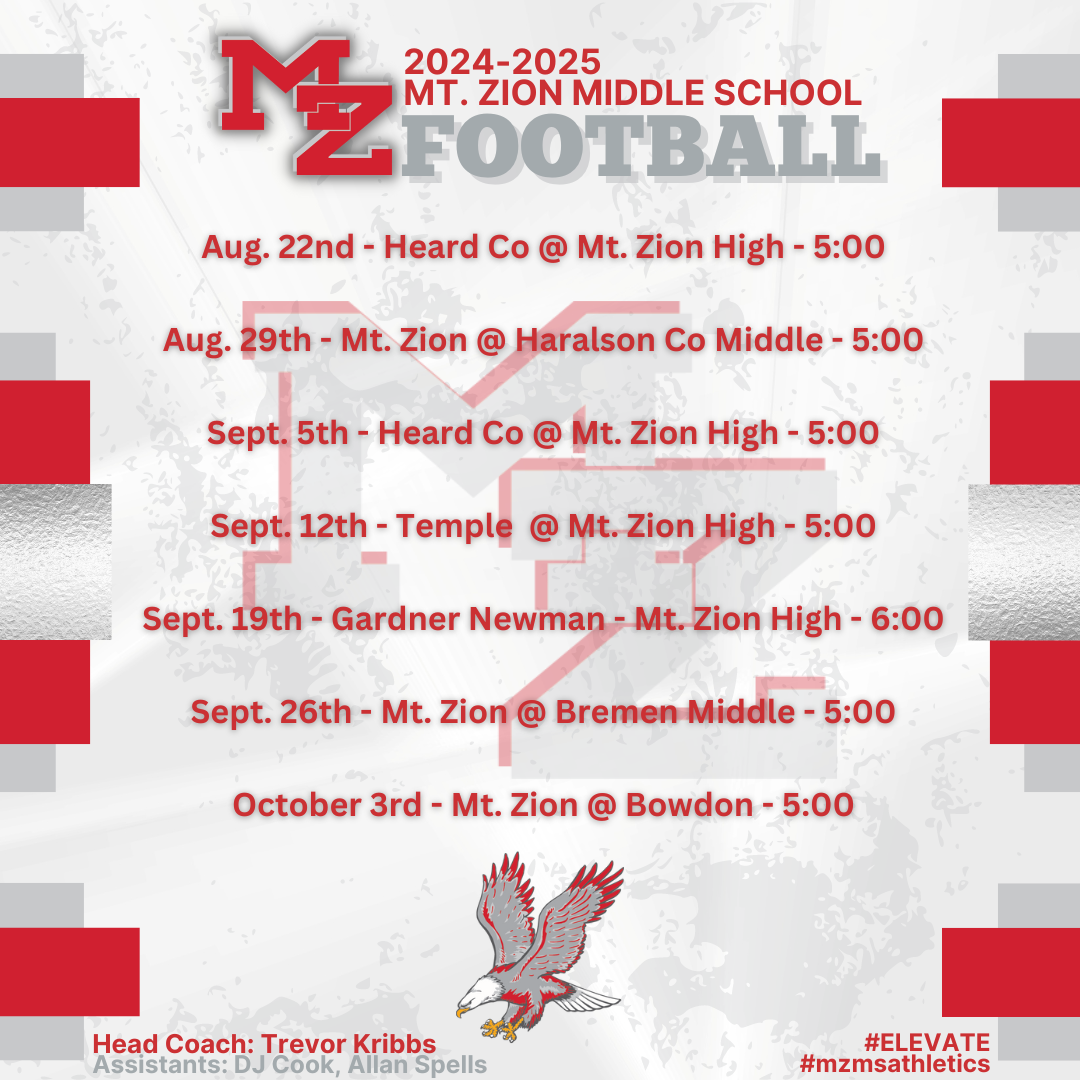 2024 Football schedule