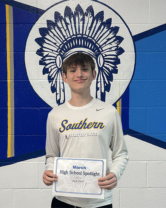 Jack Pitts March HS Spotlight