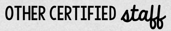 other certified other certified