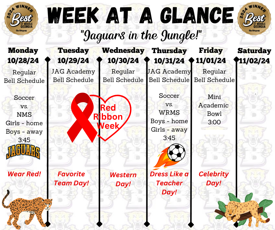 Week at a glance