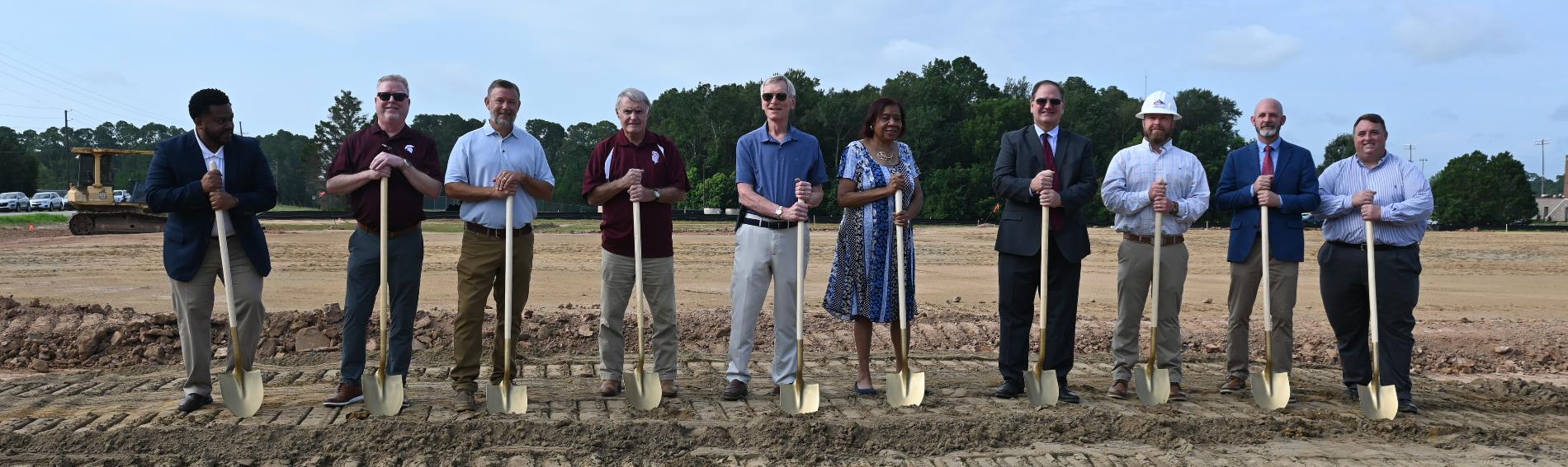 Groundbreaking Ceremony for new Board of Education Building, July 29 2024