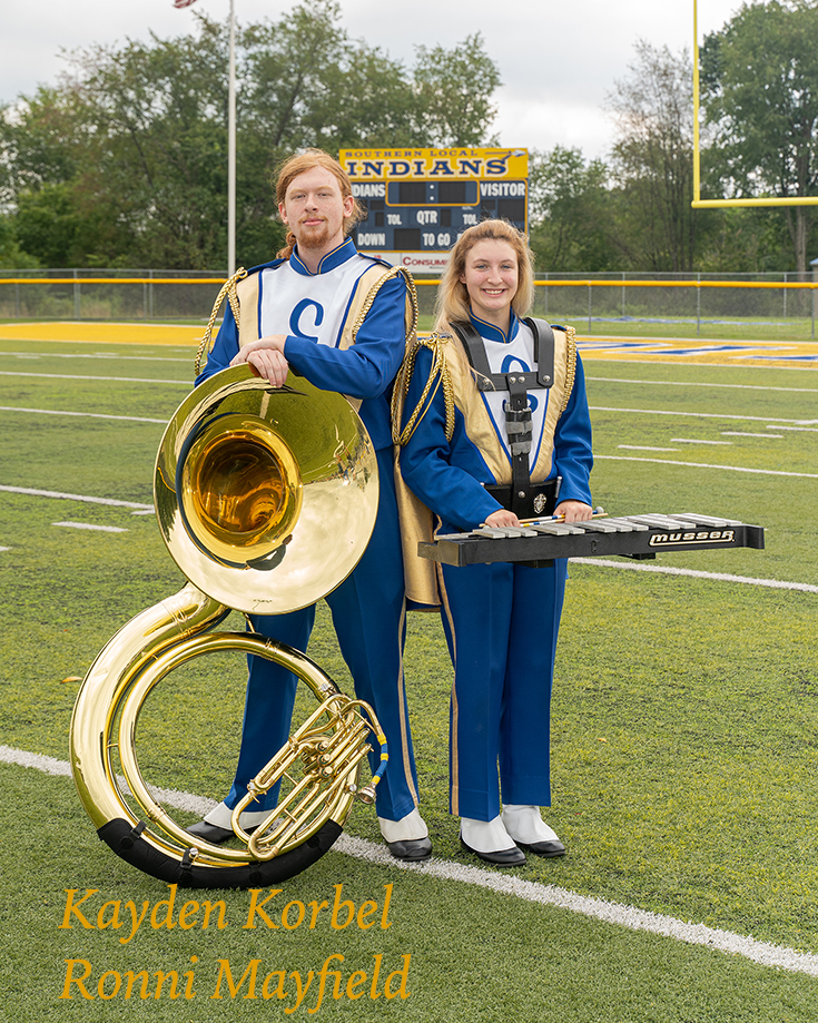 2021 - 2022 Senior Band Members