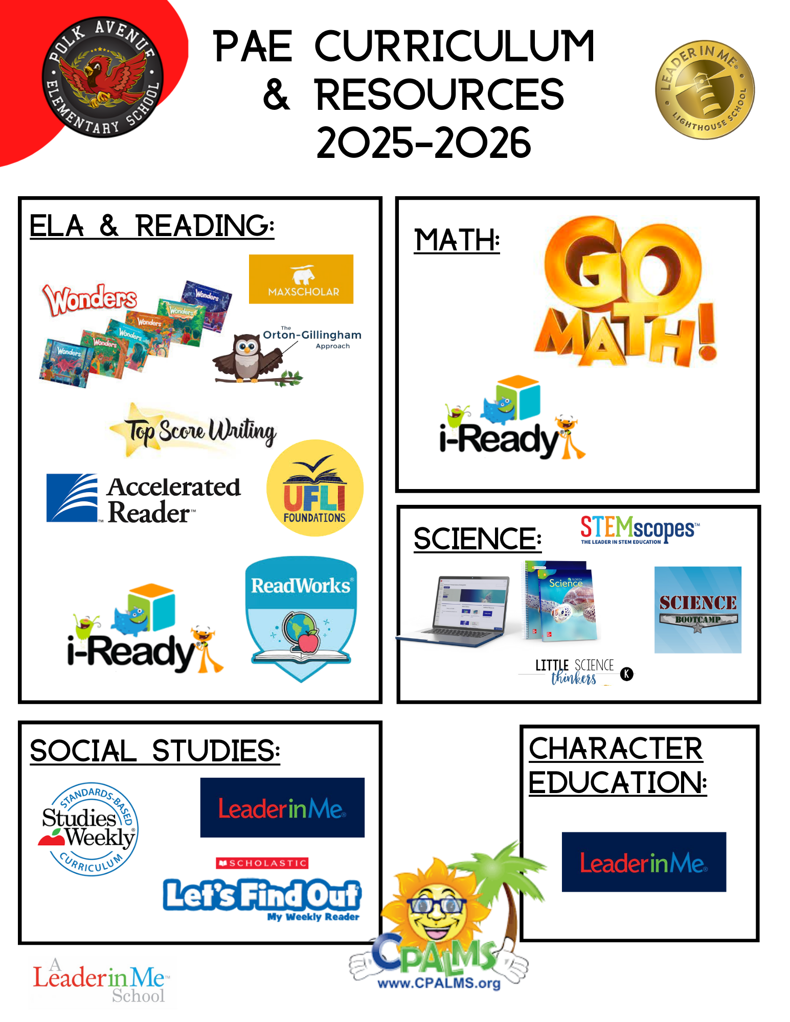 curriculum & resources curriculum & resources
