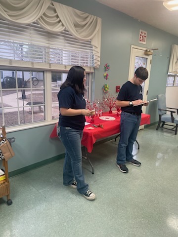 Bingo Community Service at local nursing home