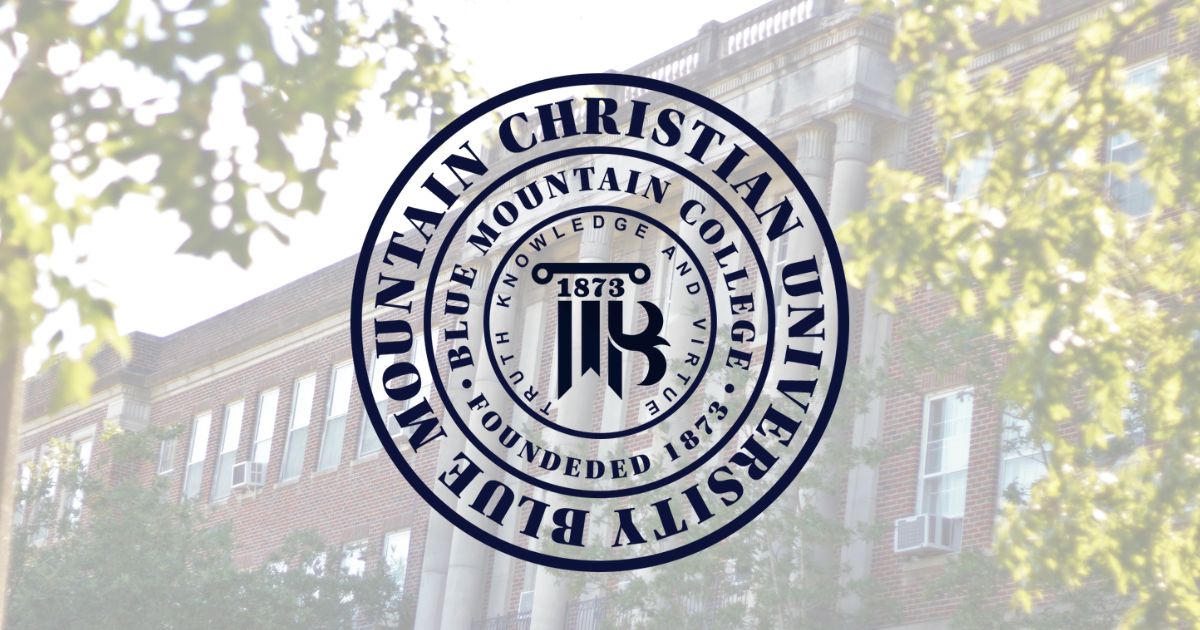 Blue Mountain Christian University seal