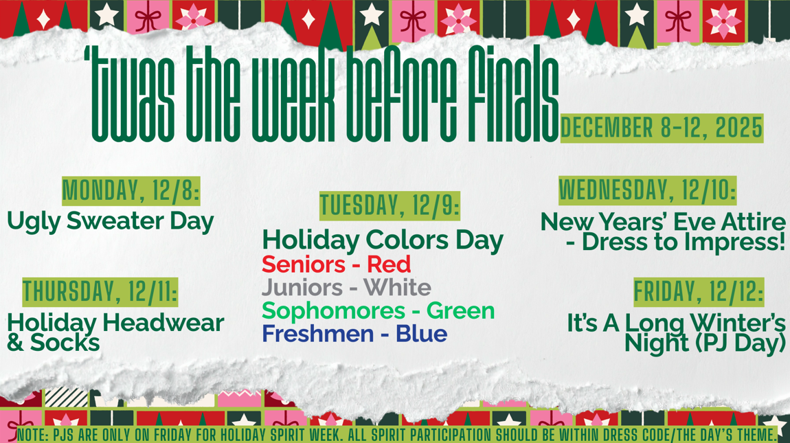 Holiday Spirit Week 2025