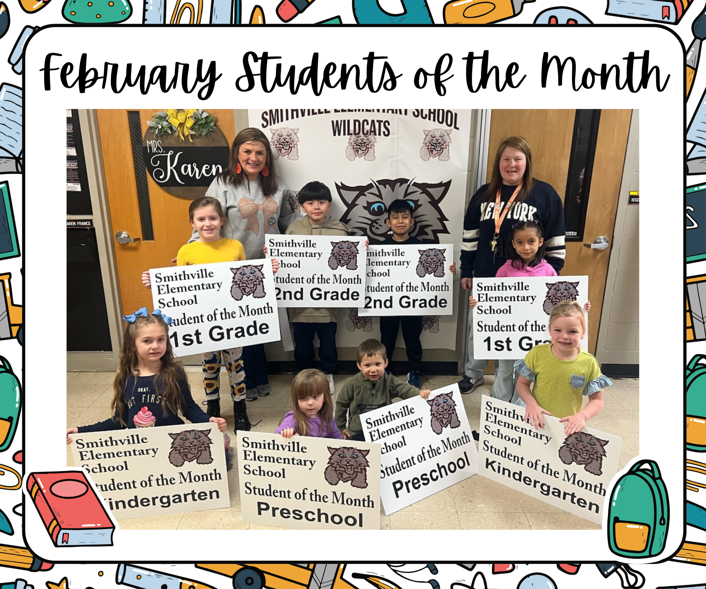 February Students of the Month