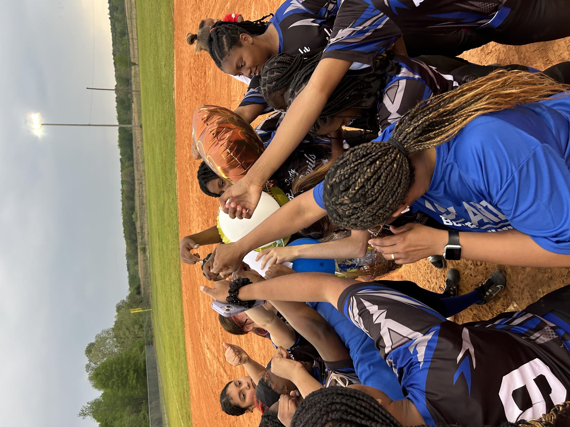 Senior Night AHS Softball players