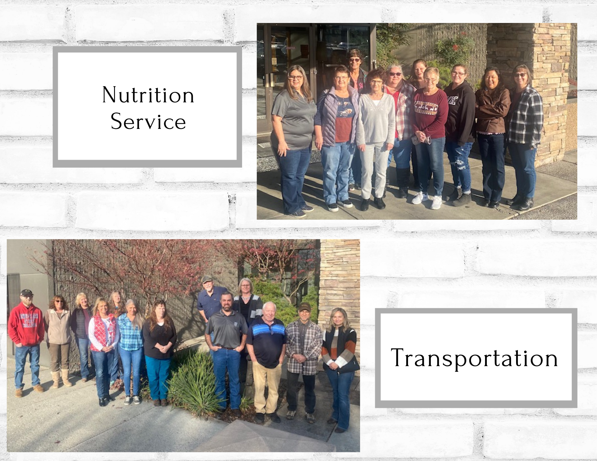 Nutrition Service, Transportation
