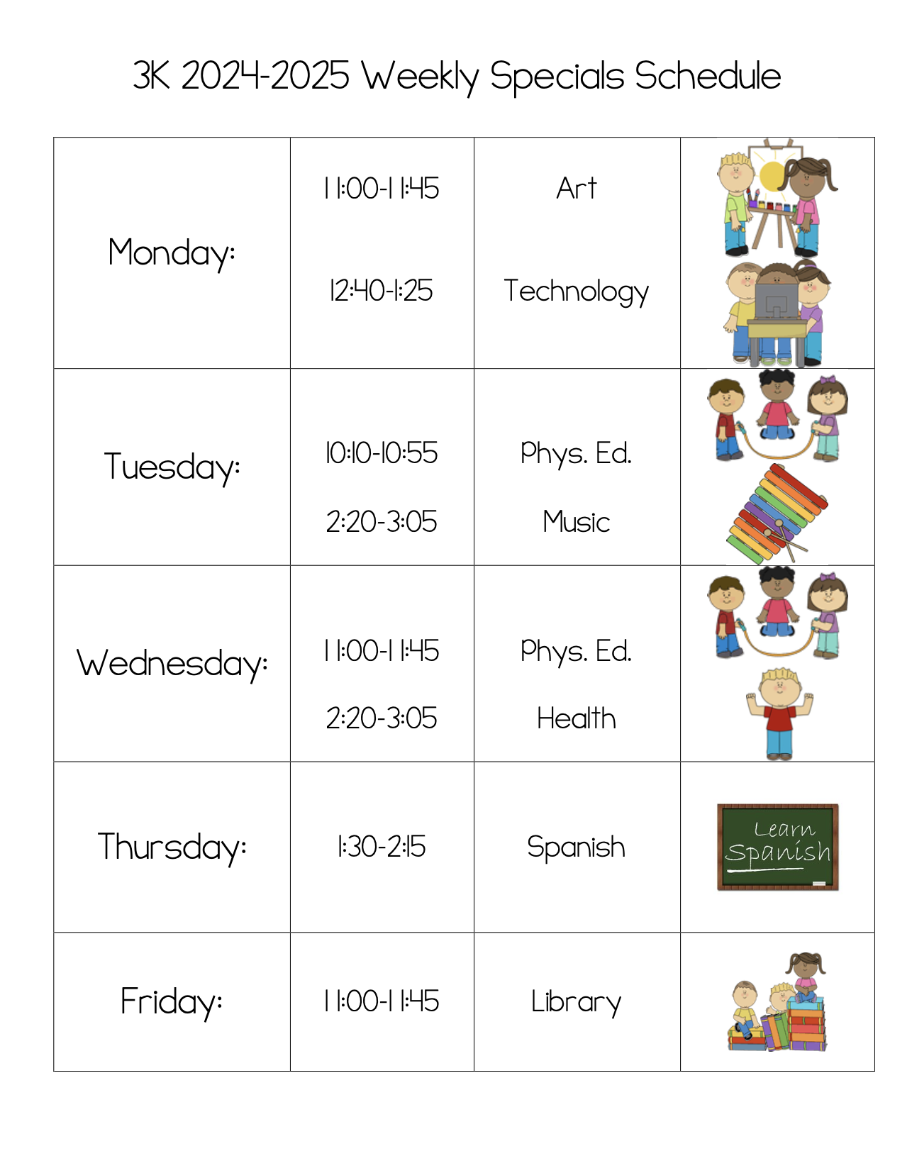 Specials 24-25