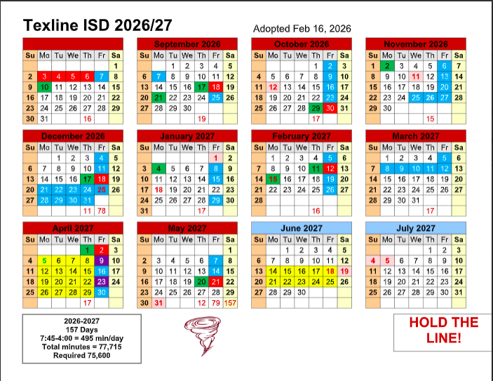 2026-27 Calendar