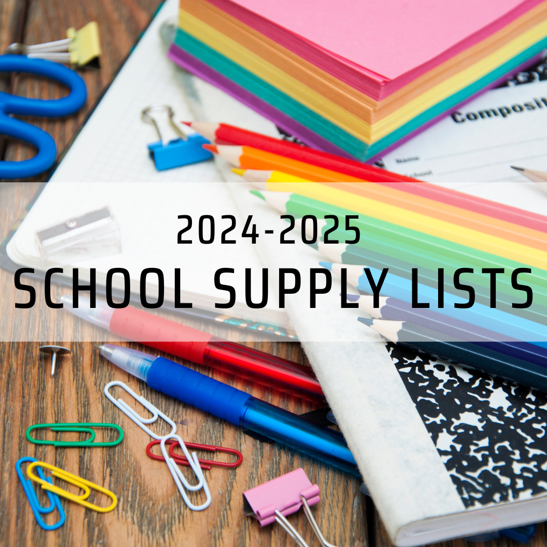 2024-2025 School Supply Lists