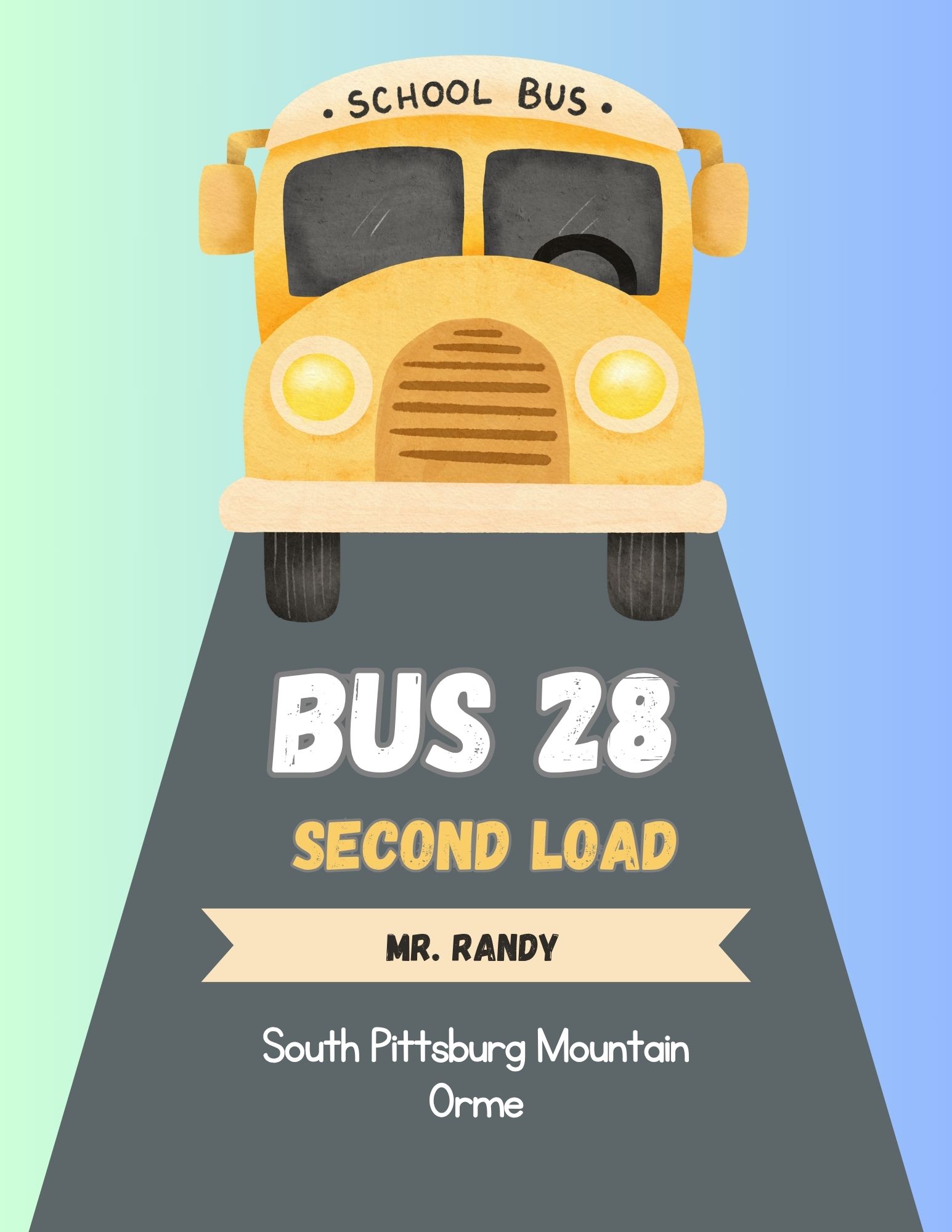 Bus 28 Second Load