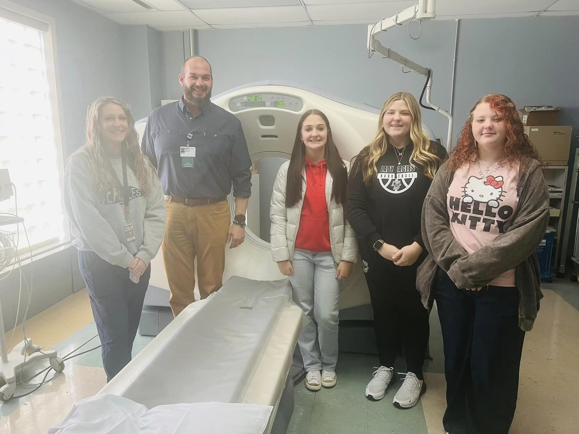 Baptist Memorial Hospital-Carroll County Hosts West Carroll High School Students