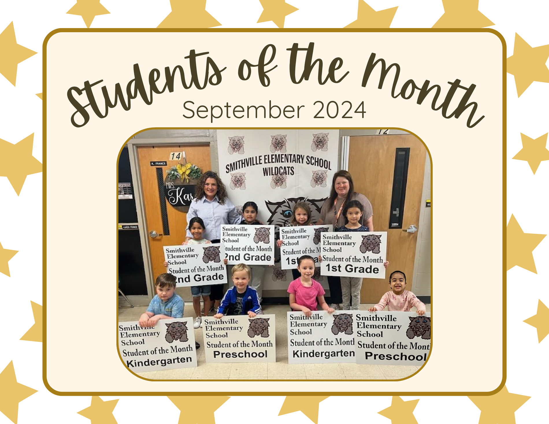 September Students of the Month