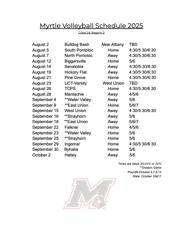 Myrtle Volleyball