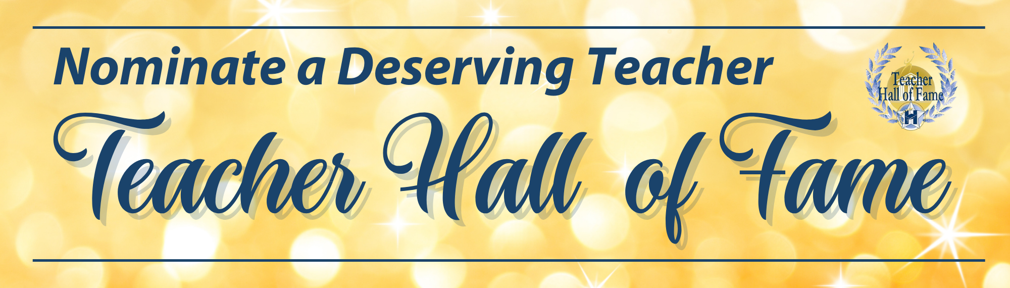 Nominate someone for the 2025 Teacher Hall of Fame 