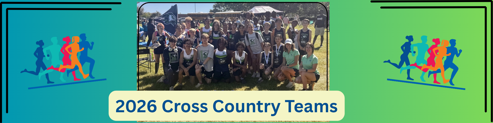 2026 Cross Country Teams (group photo)
