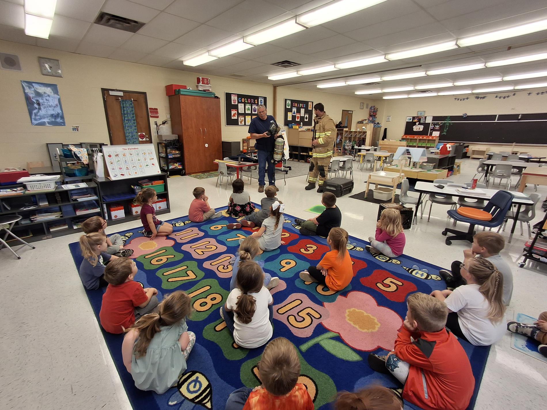 A Visit From The Fire Fighters