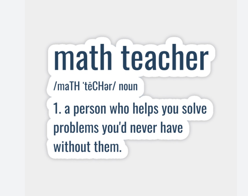 MATH TEACHER MATH TEACHER