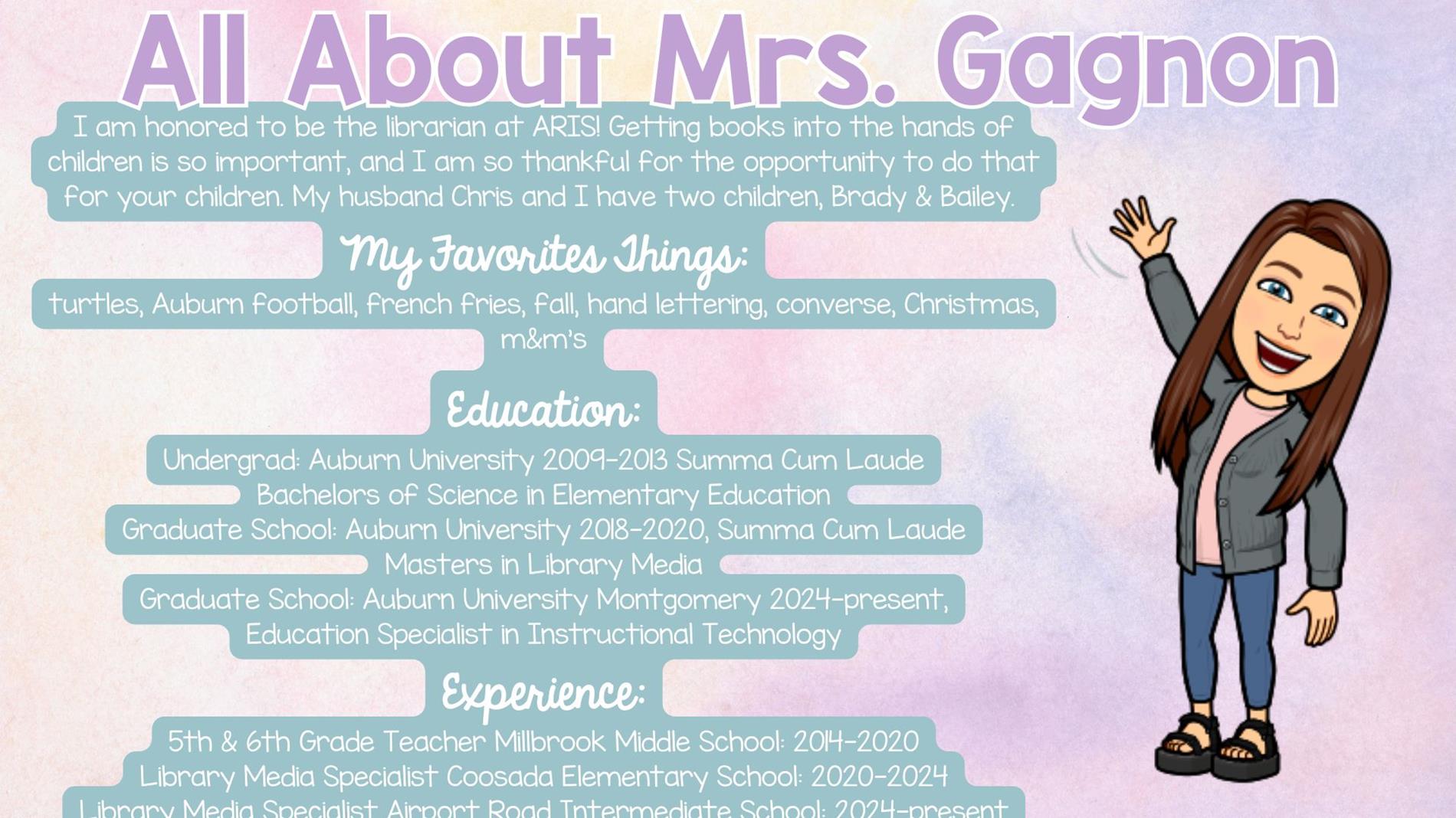 All About Mrs. Gagnon