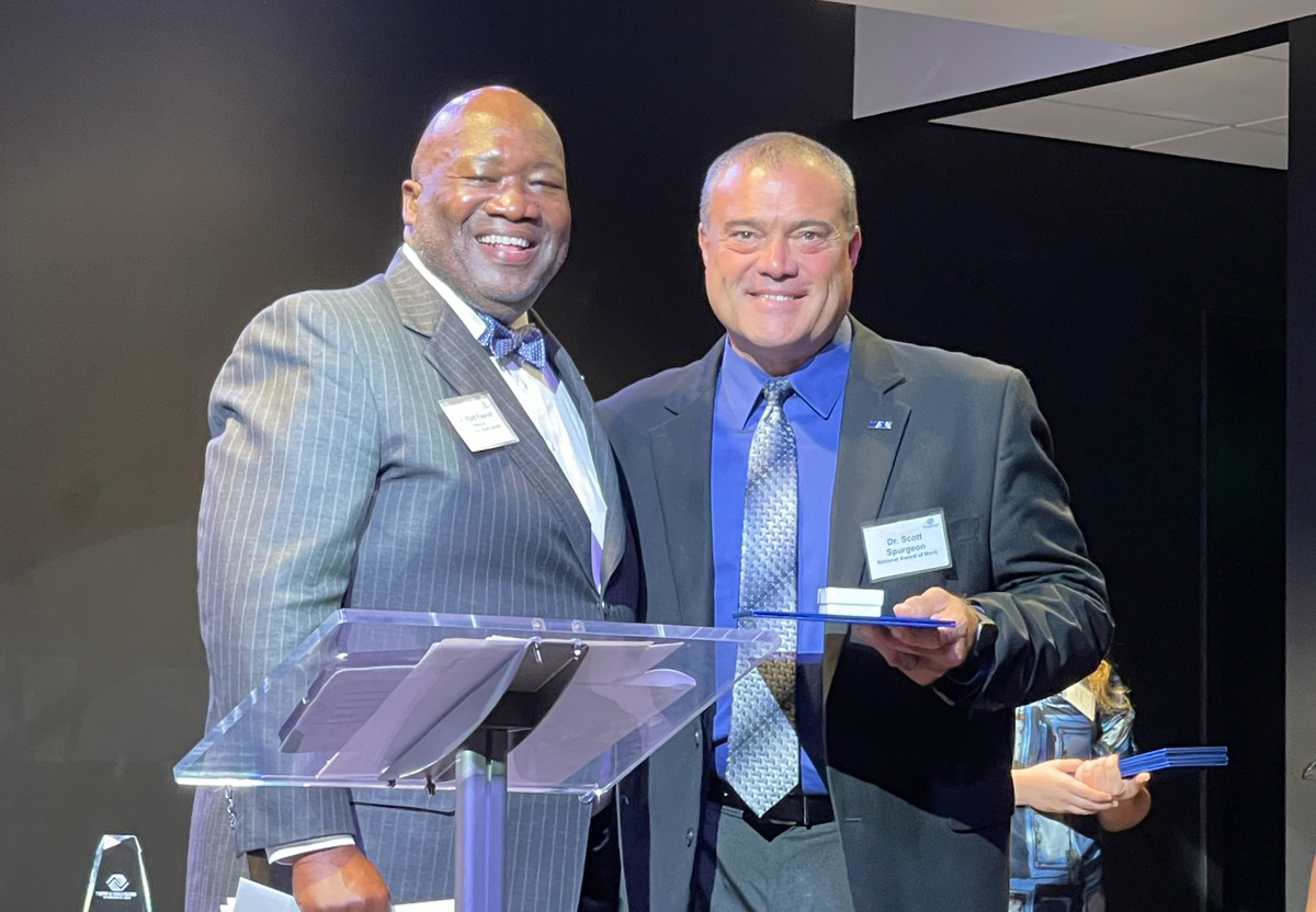 Dr. Spurgeon receives National Award of Merit from Boys & Girls Clubs