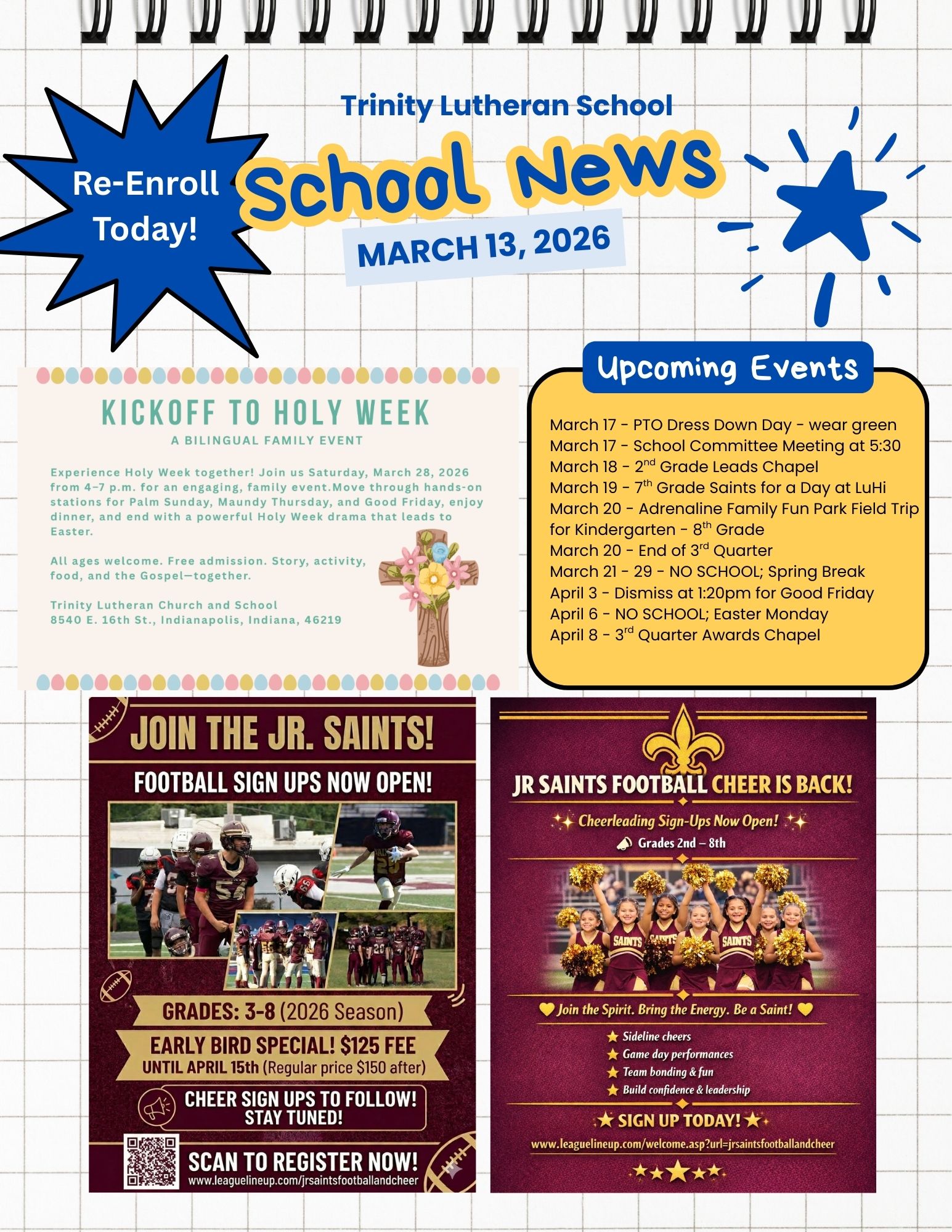 Friday Flyer for March 13