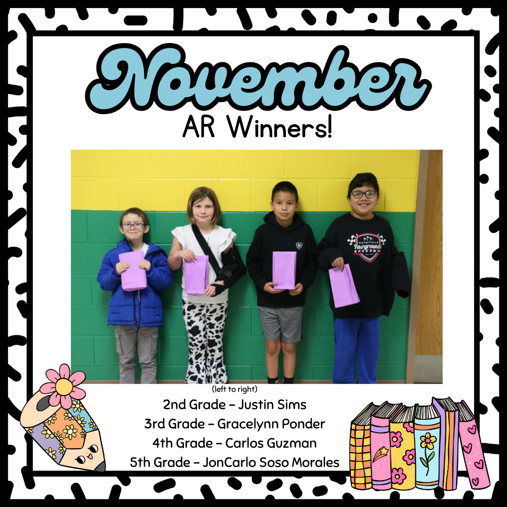 November AR Winners