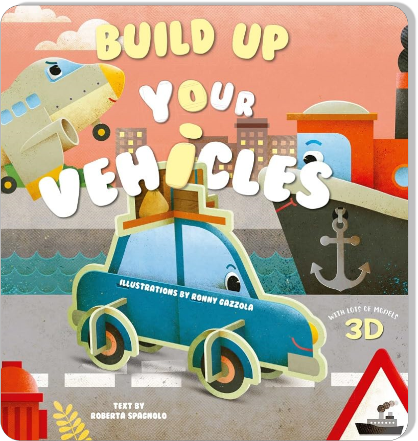 Build up your vehicles STEM board book