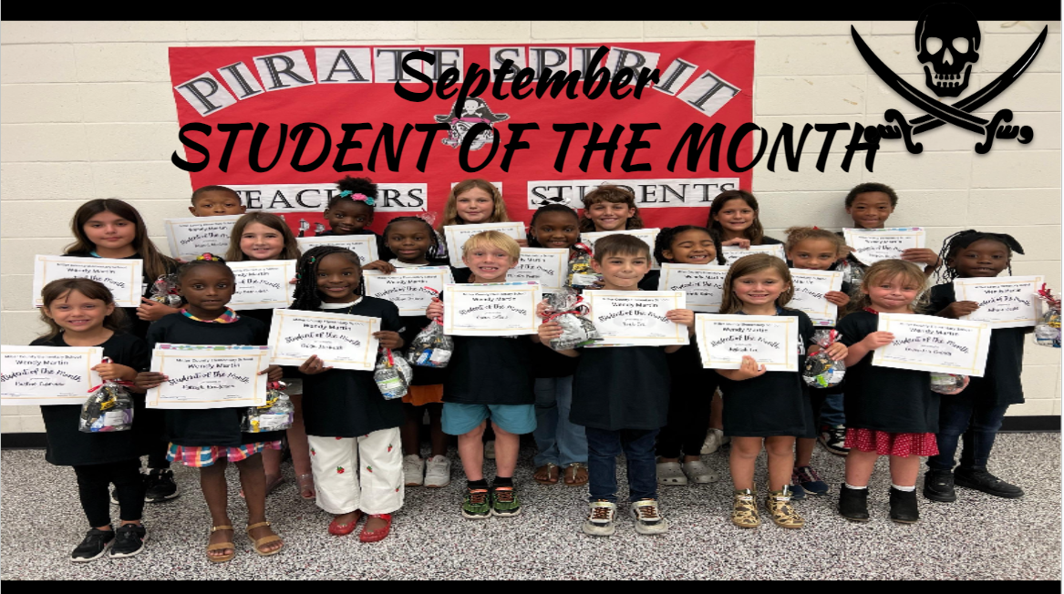 September Student of the Month