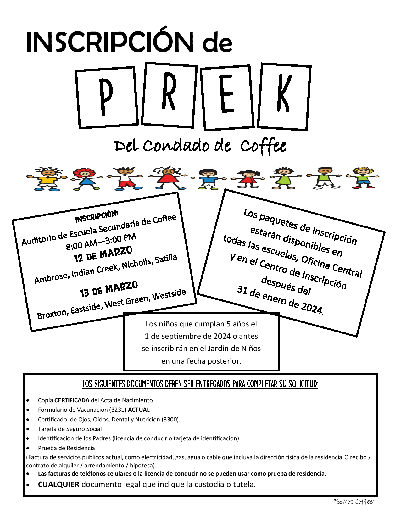 Pre-K Registration 2024 - Spanish Pre-K Registration 2024 - Spanish