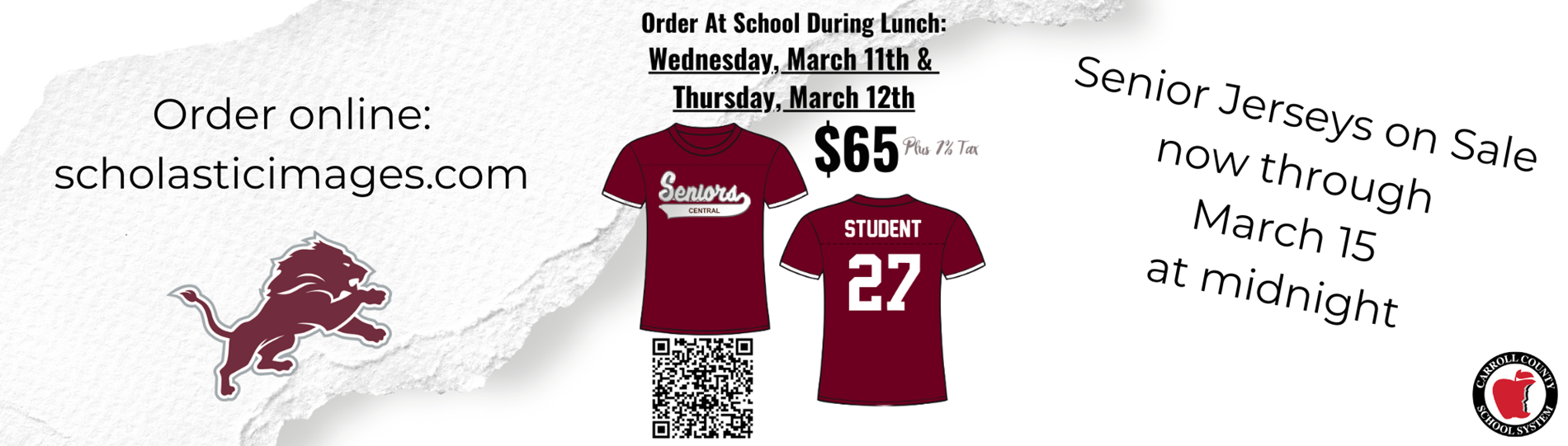 2027 Senior Jerseys on sale