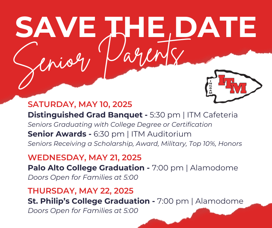 Save The Date for Senior Parents