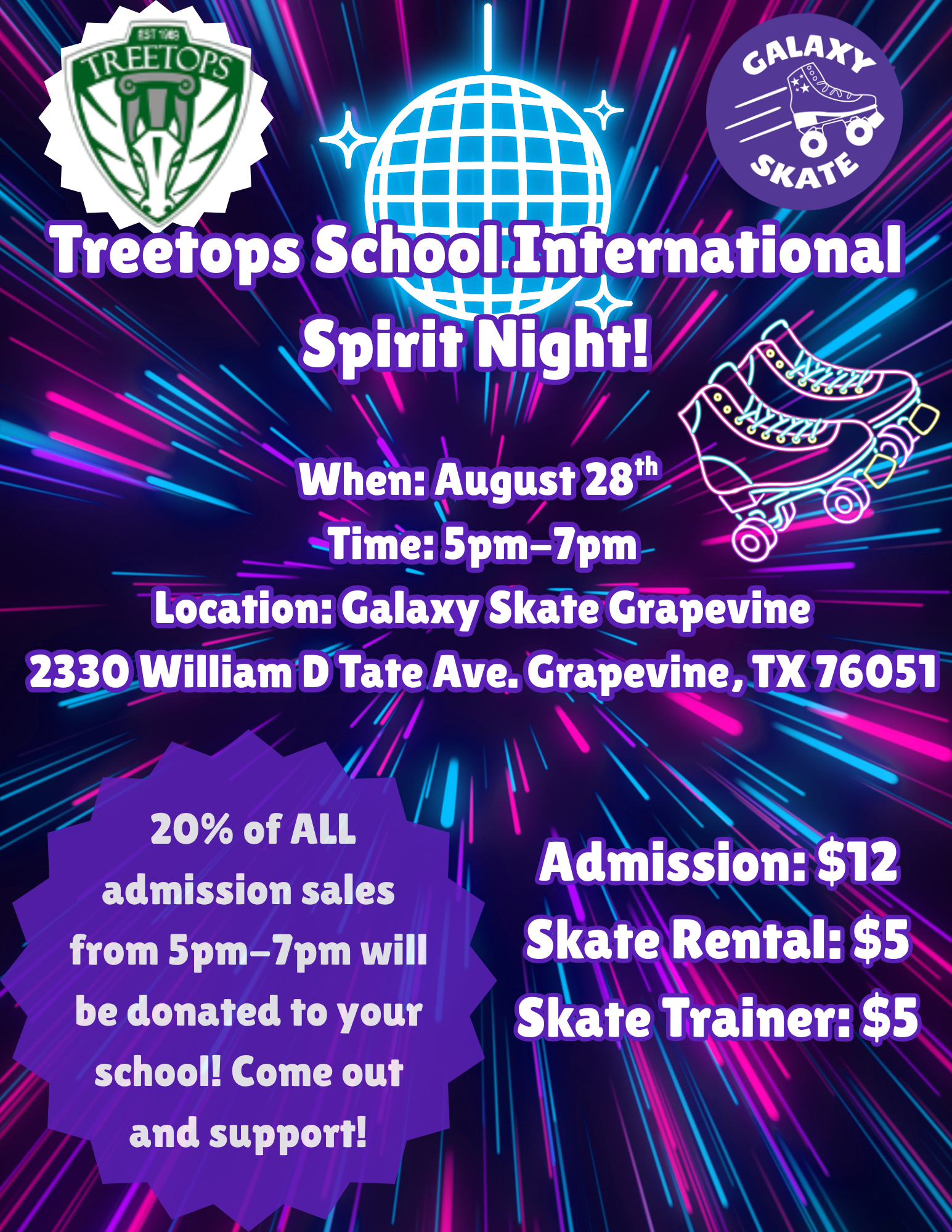 Spirit Night 08282026