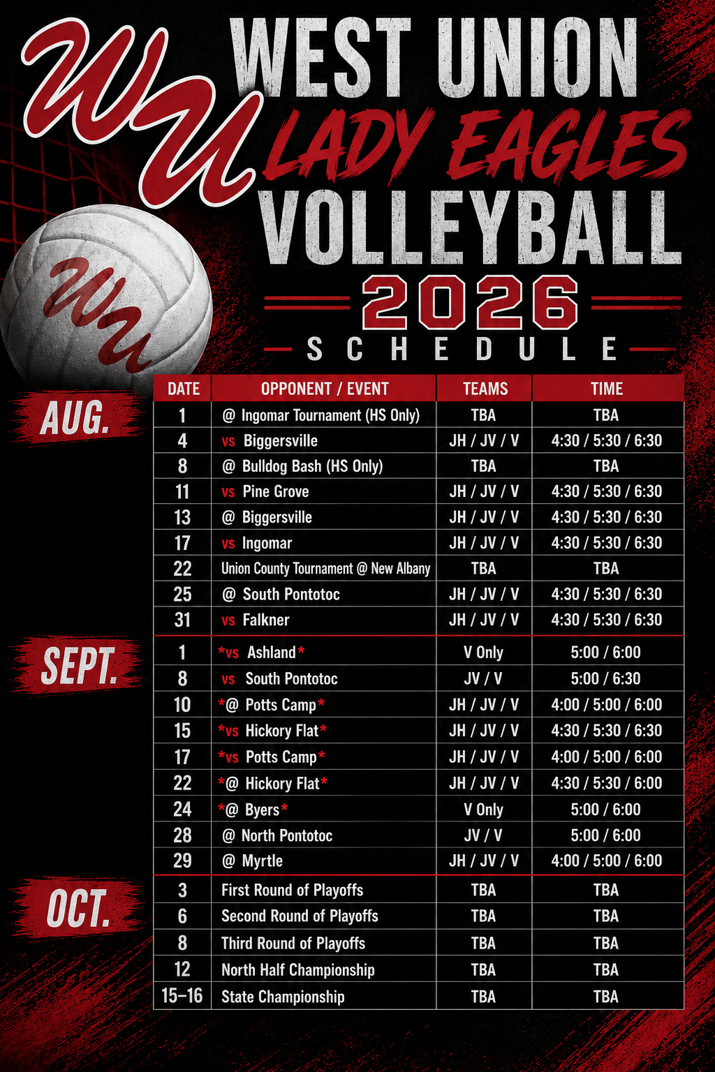 WU Volleyball
