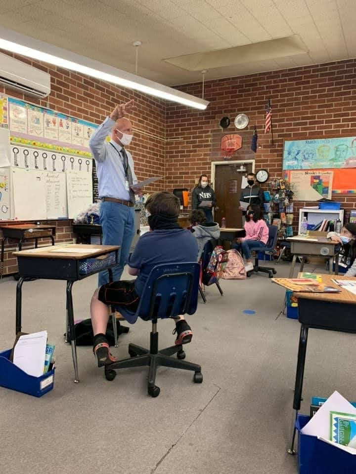 Jabberwocky in Mrs. Walker's class