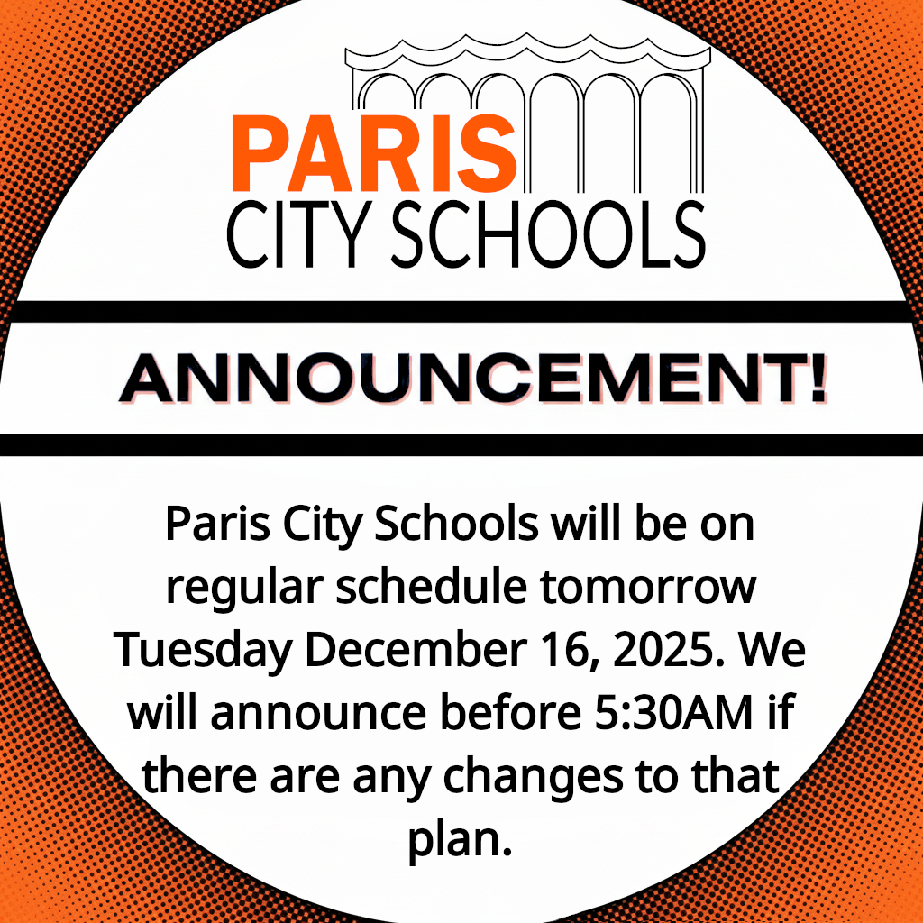 12/16/2025 Regular Schedule