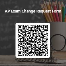 AP Exam Change Request Form QR Code